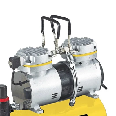 Gambar Krisbow Kompresor Airbrush Twin Cylinder Crdpa002
