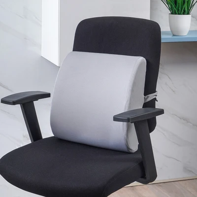 Gambar Informa Bantal Punggung Mobil Memory Foam Back Support - Abu-Abu