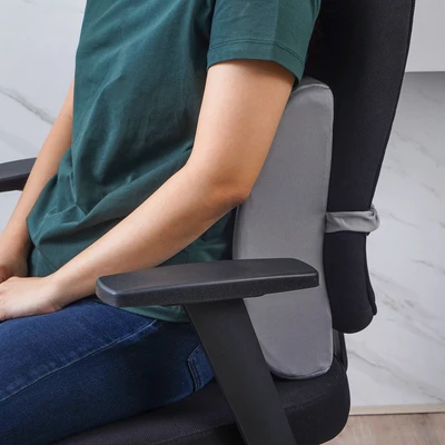 Gambar Informa Bantal Punggung Mobil Memory Foam Back Support - Abu-Abu
