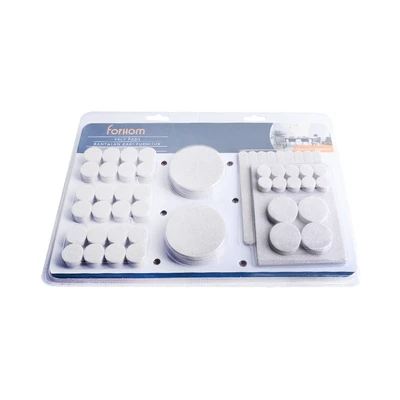 Gambar Forhom Set Alas Kaki Furnitur Flanel 118 Pcs - Putih