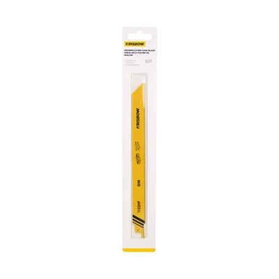 Gambar Krisbow Mata Pisau Gergaji Recipro Metal 22.8 cm Iracs91 Set 2 pcs
