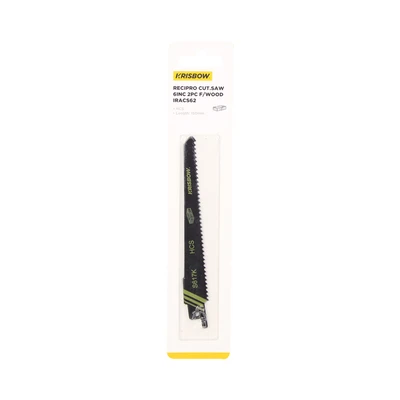 Gambar Krisbow Mata Pisau Gergaji Recipro Kayu 15.2 cm Iracs62 Set 2 pcs