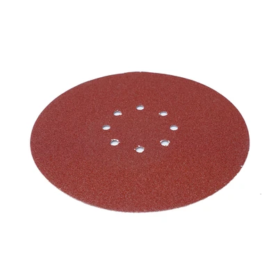 Gambar Krisbow Amplas 225 mm 60 Grit Hok & Lop 8 Lubang Set 5 pcs