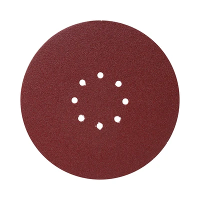 Gambar Krisbow Amplas 225 mm 60 Grit Hok & Lop 8 Lubang Set 5 pcs