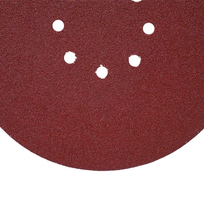 Gambar Krisbow Amplas 225 mm 60 Grit Hok & Lop 8 Lubang Set 5 pcs
