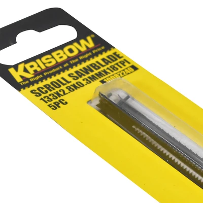 Gambar Krisbow Mata Pisau Gergaji 133x2.8x0.3mmx18T Irass18 Set 5 pcs