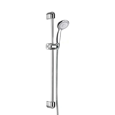 Gambar Kris Set Hand Shower Dengan Slide Rail Ksr973 - Silver