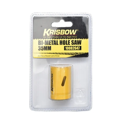 Gambar Krisbow Mata Bor Bi-Metal Hole Saw 35mm Irahs6