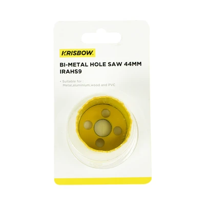 Gambar Krisbow Mata Bor Bi-Metal Hole Saw 44mm Irahs9