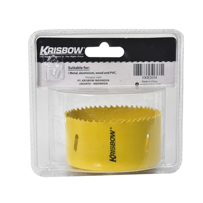 Gambar Krisbow Mata Bor Bi-metal Hole Saw 89mm Irahs13