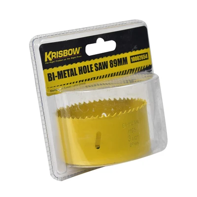 Gambar Krisbow Mata Bor Bi-metal Hole Saw 89mm Irahs13