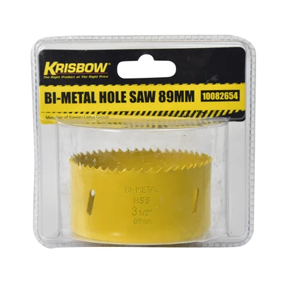 Gambar Krisbow Mata Bor Bi-metal Hole Saw 89mm Irahs13