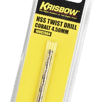 Gambar Krisbow Mata Bor Metal 4.5 mm