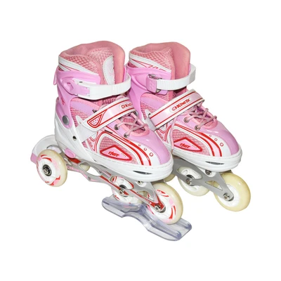 Gambar Kinetic Ukuran S Sepatu Inline Skate Lf-905 - Pink