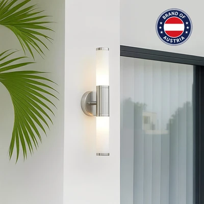 Gambar Eglo Palmera Lampu Dinding 2L - Nickel Opal