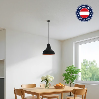 Gambar Eglo Somerton Lampu Gantung Hias - Hitam/Copper