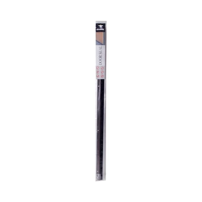 Gambar Krisbow Penutup Lubang Bawah Pintu Aluminium-Brush 1 Mtr - Cokelat