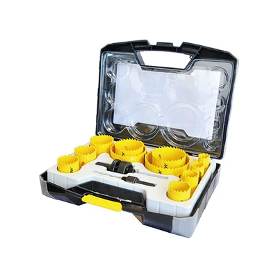 Gambar Krisbow Set Hole Saw Bi-Metal 19-76 mm 15 Pcs