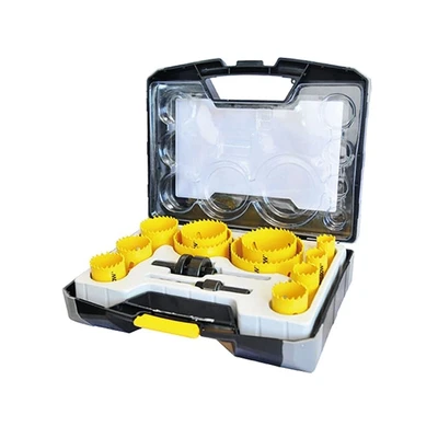 Gambar Krisbow Set Hole Saw Bi-Metal 19-76 mm 15 Pcs