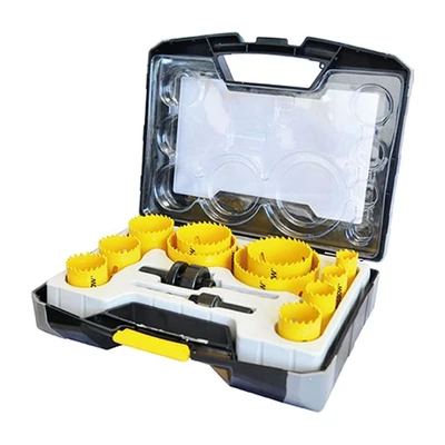 Gambar Krisbow Set Hole Saw Bi-Metal 19-76 mm 15 Pcs