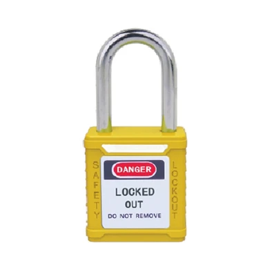 Gambar Krisbow Gembok Steel Danger Locked Out - Kuning
