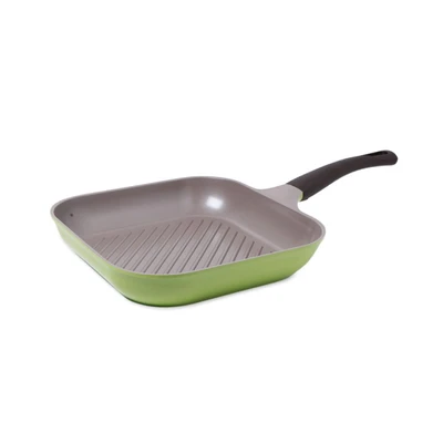 Gambar Cheftopf Wajan Panggang Aluminium 28 cm - Hijau