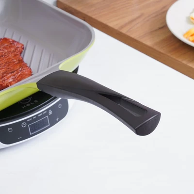 Gambar Cheftopf Wajan Panggang Aluminium 28 cm - Hijau