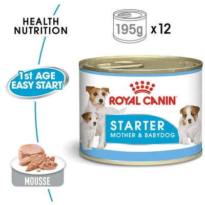 Gambar Royal Canin Makanan Anjing Basah Puppy & Mother Starter 195 gr