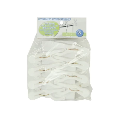 Gambar Clover Jepitan Jemuran Set 8 Pcs - Putih