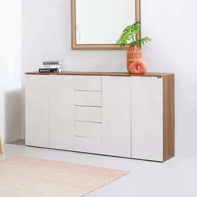 Gambar Informa Dallan Kabinet - Cokelat Walnut