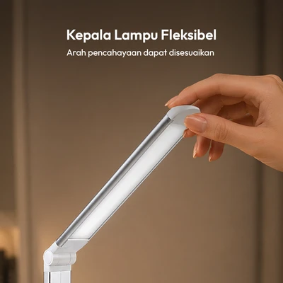 Gambar Eglare Icolor Lampu Meja LED 8 Watt Schematic - Silver