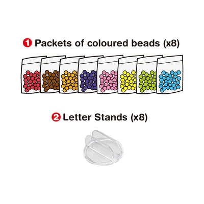 Gambar Aqua Beads Set Alpha - Mix