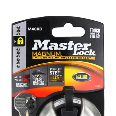 Gambar Masterlock Magnum Gembok Shrouded Shackle 7 cm