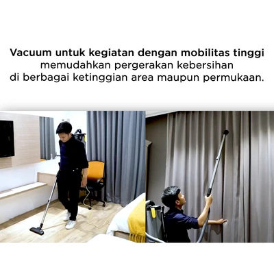 Gambar Krisbow Vacuum Cleaner Dry Backpack 4 Liter 1200 Watt