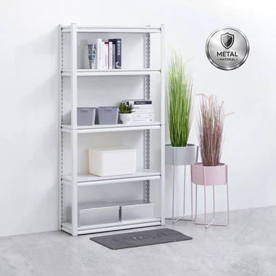 Gambar Informa Rak Besi 5 Tingkat 90x30x183 cm - Putih