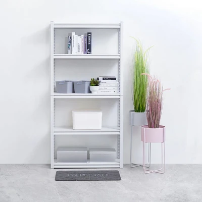 Gambar Informa Rak Besi 5 Tingkat 90x30x183 cm - Putih