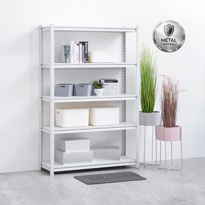 Gambar Informa Rak Besi 5 Tingkat 120x40x183 cm - Putih