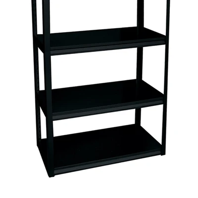 Gambar Krisbow Rak Besi 5 Tingkat 90x45x183 cm - Hitam