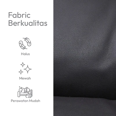 Gambar Informa Dayton Sofa Bed Kulit - Cokelat