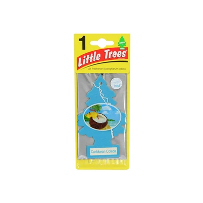 Gambar Little Trees Caribbean Colada Pengharum Mobil Gantung - Biru