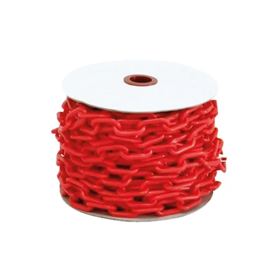 Gambar Krisbow Rantai Dekorasi Plastik Straight Link 6 mm X 20 Mtr - Merah