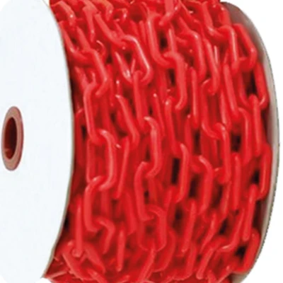 Gambar Krisbow Rantai Dekorasi Plastik Straight Link 6 mm X 20 Mtr - Merah