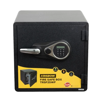 Gambar Krisbow Brankas Tahan Api & Air Digital 47x48.3x45.7 cm SWF1818E - Hitam