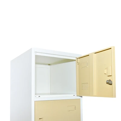 Gambar Krisbow Loker 6 Pintu - Kuning Tua