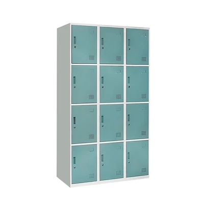 Gambar Krisbow Loker 12 Pintu Multi Coloumn - Hijau