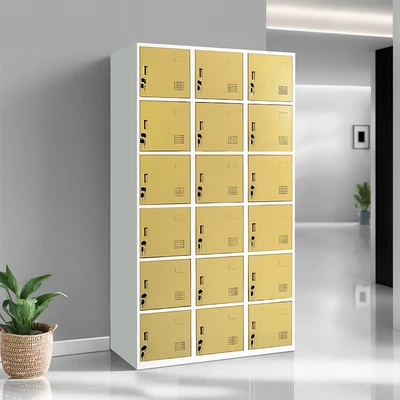 Gambar Krisbow Loker 18 Pintu - Kuning