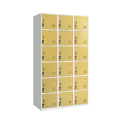 Gambar Krisbow Loker 18 Pintu - Kuning