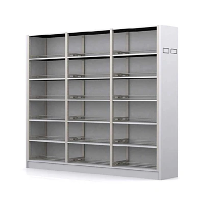 Gambar Krisbow Lemari Arsip Kantor Besi Fixed Mobile 3 Bays - Putih
