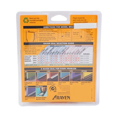 Jual Raven Penutup Celah Pintu Jendela Rubber Epdm Rp 59 Cokelat ...