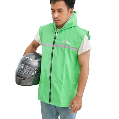 Gambar Motoboy Rompi Motor Dengan Reflektor Xl - Hijau
